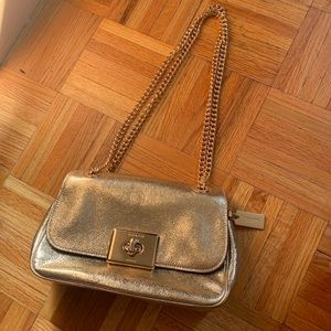 Coach agold handbag/crossbody